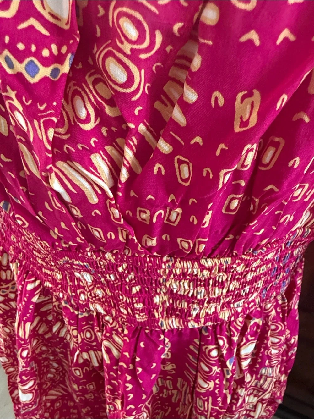 Cupshe Pink Multicolor Printed Beach Cover-Up - Picture 5 of 13